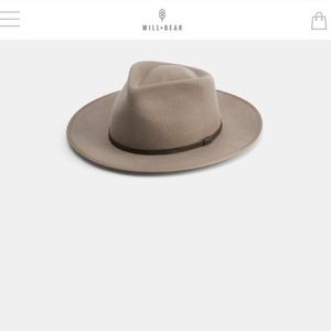 Will & Bear wool brimmed hat Calloway Fawn sz SM